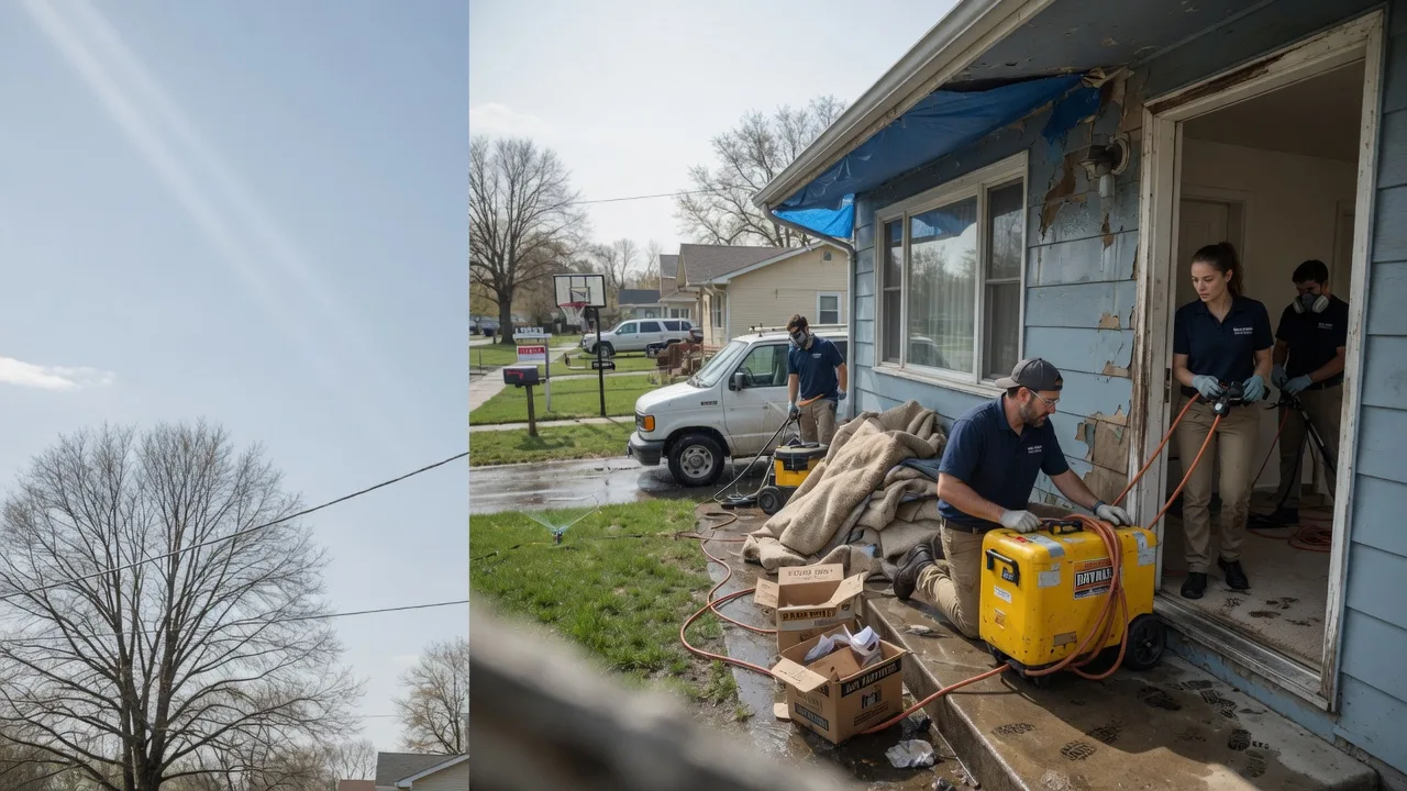 Basement Flood Cleanup in Bradford, AR near me